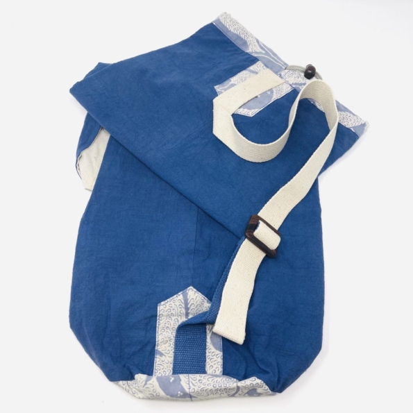 Sac Tapis Yoga Bleu Foncé_Dos_FB