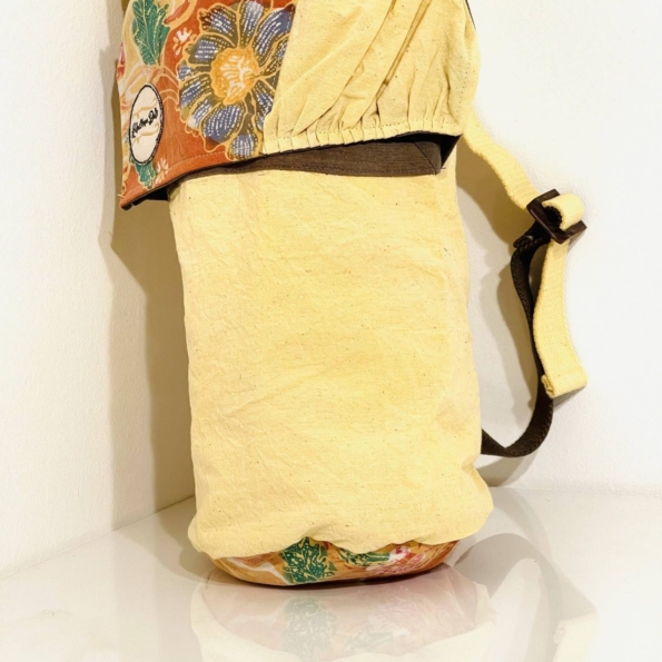 Sac Tapis Yoga Jaune_Posé Bas